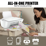 HP DeskJet All-in-One Wireless Multi Function Home Office Printer Scan Copy.