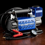 Thumper 12V Air Compressor 150PSI 600L/min Pump 4x4 Tyre Inflator + Canvas Bag