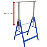 2 Scaffolding Trestles Building Handyman Works Scaffold Saw Horse Bench 150KG AU.