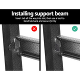 Metal Steel Warehouse Shelf Shelving Racking Garage Storage Rack Unit Organiser