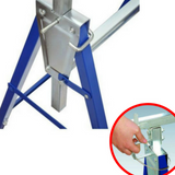 2 Scaffolding Trestles Building Handyman Works Scaffold Saw Horse Bench 150KG AU.