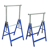 2 Scaffolding Trestles Building Handyman Works Scaffold Saw Horse Bench 150KG AU.