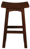 Tokyo Solid Mahogany Timber Barstool (Mahogany)