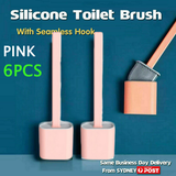 Revolutionary Flexible Silicone Bristle Toilet Brush for Creative Bathroom Cleaning