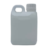 10x 1L HDPE Jerry Cans with TE Caps - Empty Plastic Bottles for Chemicals/Food