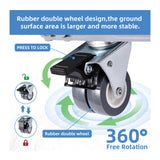 Adjustable Appliance Stand with Locking Wheels - For Washing Machines & Fridges