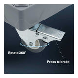 Adjustable Appliance Stand with Locking Wheels - For Washing Machines & Fridges