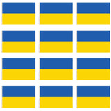 12x Ukraine National Flag 150x90cm - Heavy Duty with Metal Eyelets