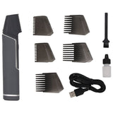 Rechargeable Hair Epilator - Adjustable Length for Face/Body, Painless Removal