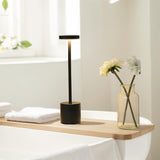 White Touch LED Lamp - Adjustable Color Changing Bedside Light for Home & Office