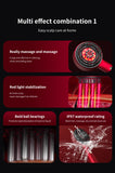 WN-02 Gray Red Light Therapy Comb - 3 Massage Modes, Rechargeable Hair Care