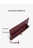 Apricot PU Leather Clutch - Elegant Snake Print Design w/ Multi-Color Options