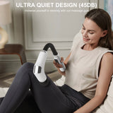 Long-Handle Massage Gun – Adjustable Speed with 4 Heads for Deep Muscle Relaxation