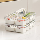 Fresh-Keeping Storage Box - Transparent Food Storage Container with Secure Lid for Kitchen Organization, Salad Crisper