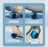 Blue Rechargeable Massage Ball – Deep Vibrating Therapy for Full-Body Muscle Relief