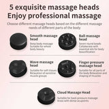 Black Electric Body Massager - Portable Sculpting Tool for Slimming & Relaxation