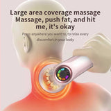 Black Electric Body Massager - Portable Sculpting Tool for Slimming & Relaxation