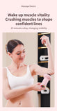 Black Electric Body Massager - Portable Sculpting Tool for Slimming & Relaxation