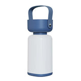 Blue LED Camping Lantern - Rechargeable, Lightweight Portable Tent Light with Handle