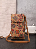 Elegant Vintage Bohemian Wallet – Large Multi-Compartment Zipper Clutch for Women