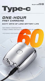 Blue Twin-Head Electric Shaver for Men - Portable & Rechargeable Compact Razor