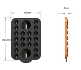 Rose-red Magnetic Phone Mount with High-Quality N52 Magnets - Strong, Durable, and Easy to Use