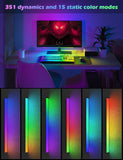 1 Piece RGB LED Gaming Light Bar - Dual Color Temperature & Adjustable RGB Effects, USB-Powered Backlight for Monitors, Remote & Button Control, 30cm Lightweight Design