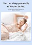 4 Packaging White Disposable Travel Bedding Set - Waterproof & Clean, Soft Non-Woven Fabric, 4 Pieces Set for Twin Beds