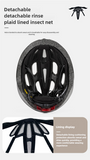 Dark Blue Summer Cycling Helmet for Men and Women - Lightweight, Breathable Road Bike Helmet with Ventilation and Safety Features