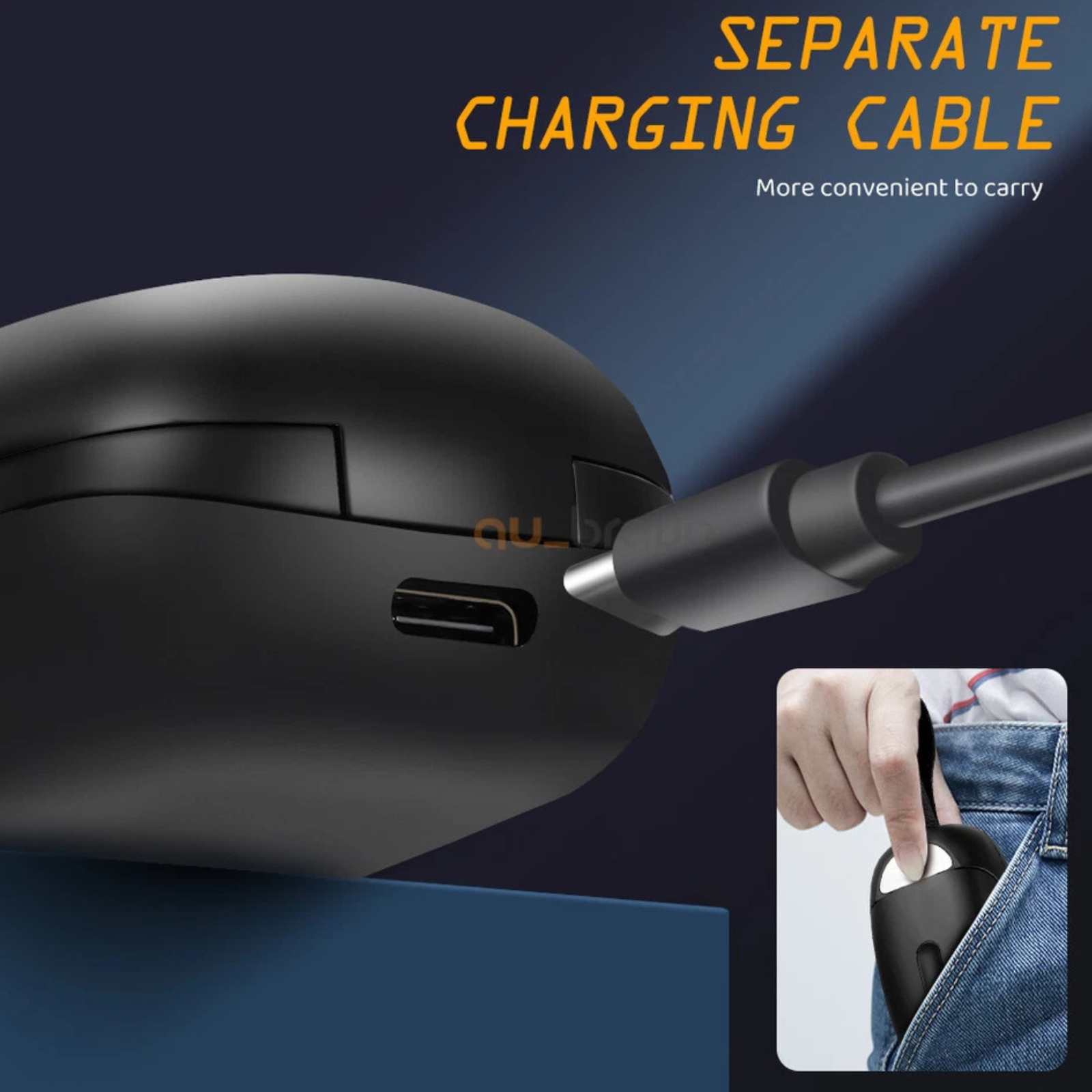 Wireless Bluetooth Earphones Headphones Earbuds Sports for Earpods iOS Android