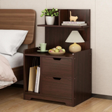 Wooden Bedside Table with Chest of Drawers Shelf Tallboy Cabinet Bedroom Storage.