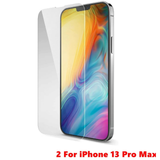 2xTempered Glass Screen Protector Fr iPhone 17 16 15 14 13 12 11 XR Pro Max Plus