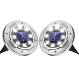 4/8/12 Solar Powered LED Buried Inground Recessed Light Garden Outdoor Deck Path