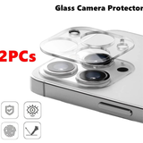 2X Back Camera Lens Tempered Glass Protector FR iPhone 17 16 15 14 13 12 Pro Max