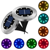 4/8/12 Solar Powered LED Buried Inground Recessed Light Garden Outdoor Deck Path