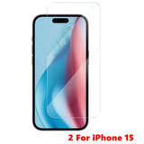 2xTempered Glass Screen Protector Fr iPhone 17 16 15 14 13 12 11 XR Pro Max Plus