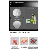 CR2032/CR1616/CR1620/CR1632/CR2016/CR2025/CR2430/CR2450 3V Button BATTERIES Key