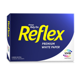 1 x Reflex A4 Ream Premium Copy Paper 80gsm - 1 Ream 500 Pages Sheets.