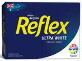 1 x Reflex A4 Ream Premium Copy Paper 80gsm - 1 Ream 500 Pages Sheets.