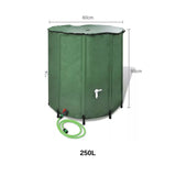 Water Tank Collapsible Rain Storage Tanks Caravan Camping Hydroponic Aqua Spigot