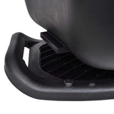 36L Motorcycle Motorbike Helmet Rear Top Box Luggage Storage Case Lockable Black
