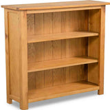 3 Tier Wooden Bookcase Book Shelf Home Furniture Storage Timber Oak Display Unit