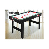 4-In-1 Multi Sports Pool Game Table Soccer Tennis Ice Hockey Football Foosball