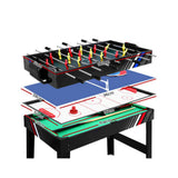 4-In-1 Multi Sports Pool Game Table Soccer Tennis Ice Hockey Football Foosball