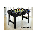 4-In-1 Multi Sports Pool Game Table Soccer Tennis Ice Hockey Football Foosball