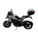 72L Motorcycle Motorbike 2 Helmet Top Rear Box Luggage Storage Case Lockable