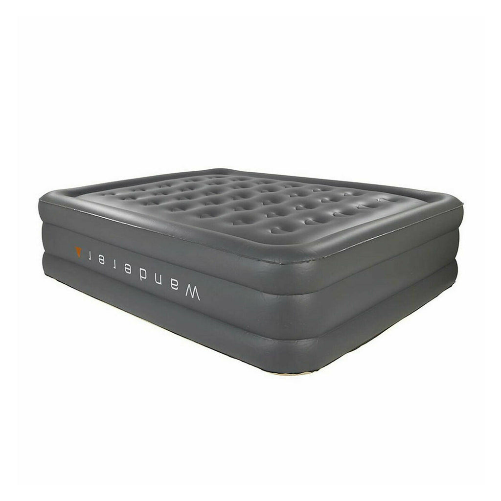 Air Bed with Pump Queen Air Mattress Double High Premium Camping Blow