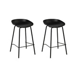 Artiss Kitchen Bar Stools Bar Stool Counter Chairs Metal Black Barstools