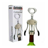 BARTENDER PREMIUM WING CORKSCREW Cork Screw Bottle Opener Bar Winged