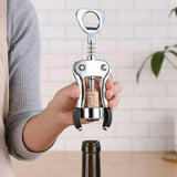 BARTENDER PREMIUM WING CORKSCREW Cork Screw Bottle Opener Bar Winged
